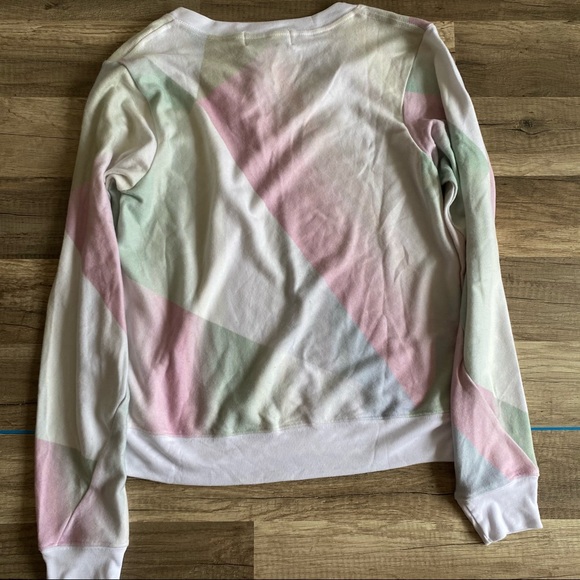 Wildfox Kaleidoscope Sweatshirt Baggy Beach Jumper - Picture 8 of 11